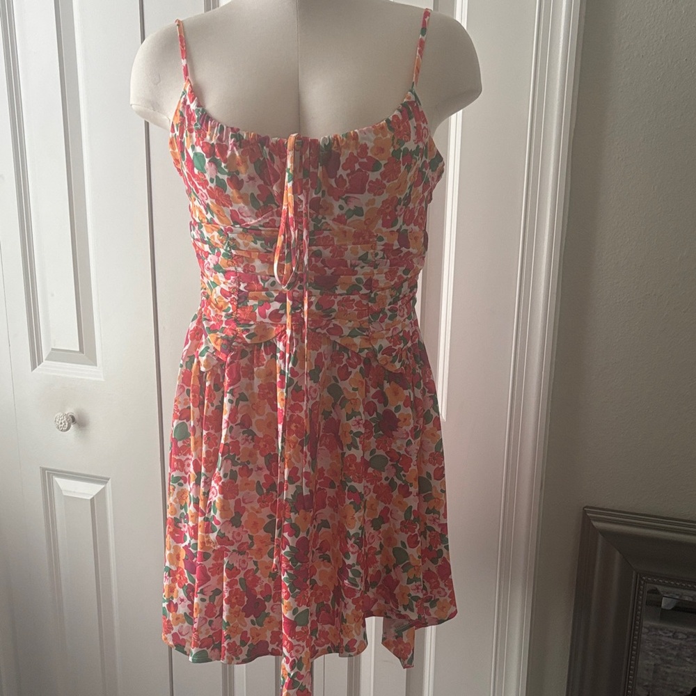 Princess Polly Pink Floral Mini Dress